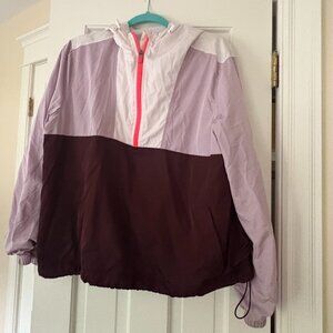 Old Navy Active half zip jacket with hood - size L